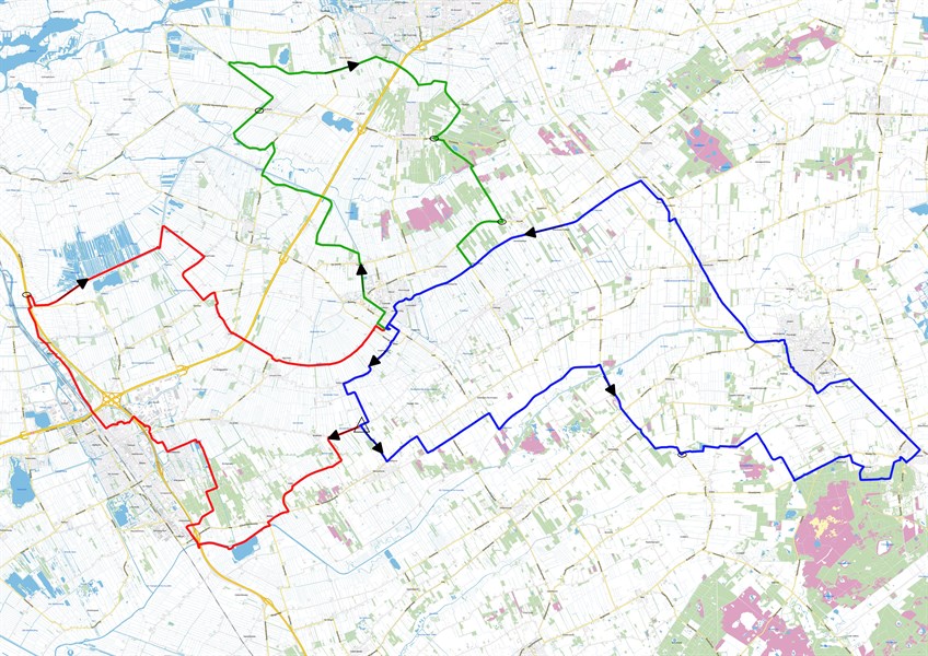 Fietsturfroute