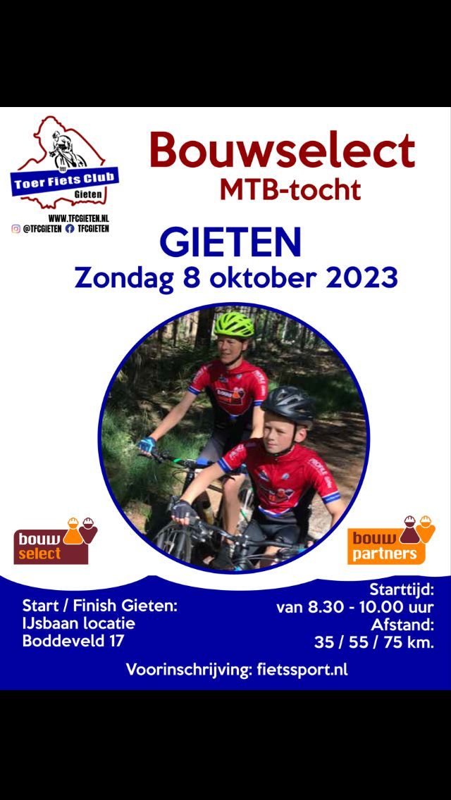 Bouwselect MTB tocht 2023