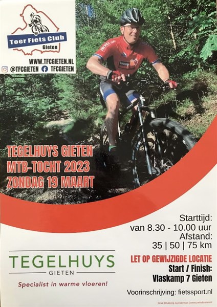 Tegelhuys Gieten MTB tocht 2023