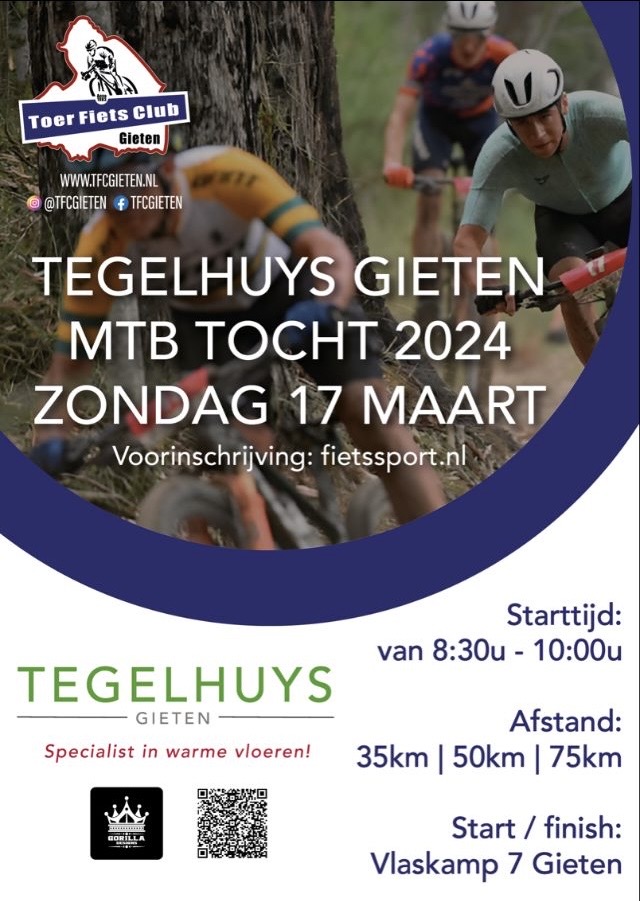 Tegelhuys Gieten MTB tocht 2024