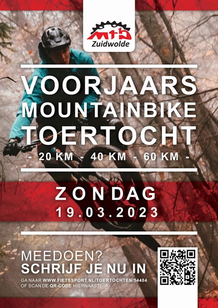 Voorjaarsmountainbiketoertocht Zuidwolde