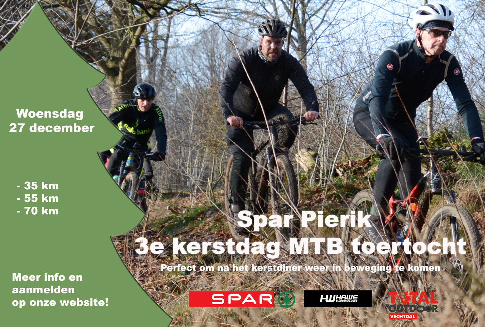 Spar Pierik 3e Kerstdag MTB Toertocht 2023