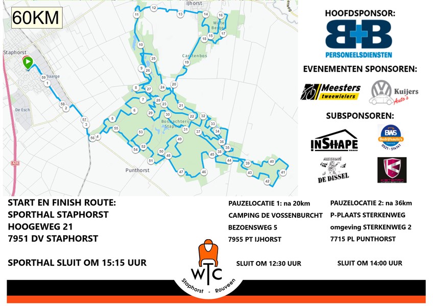 B+B veldtoertocht 2023