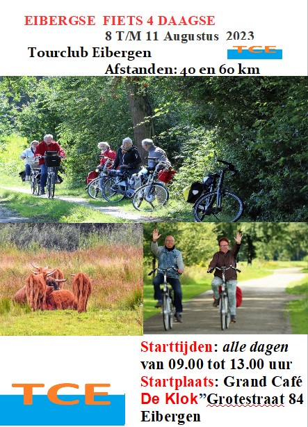 Eibergse fiets4 daagse 2024