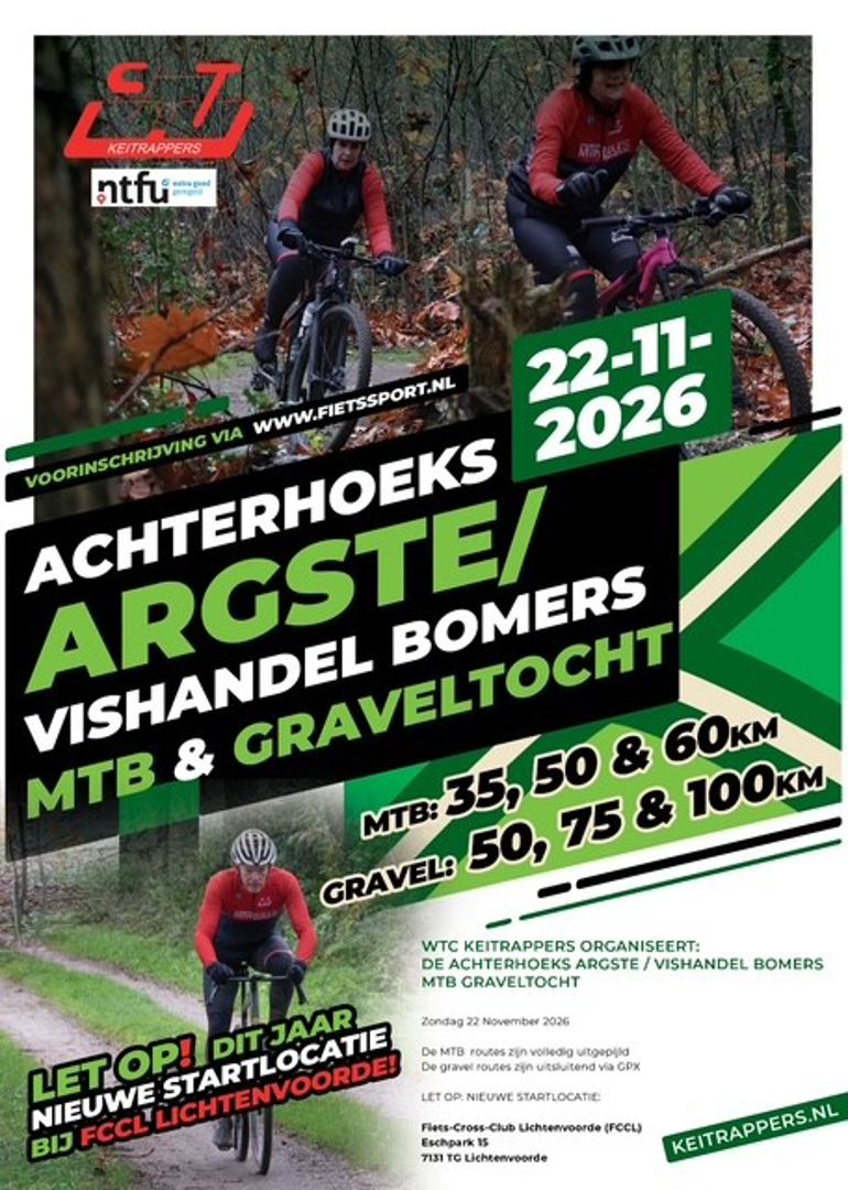 Achterhoeks Argste Vishandel Bomers MTB Tocht