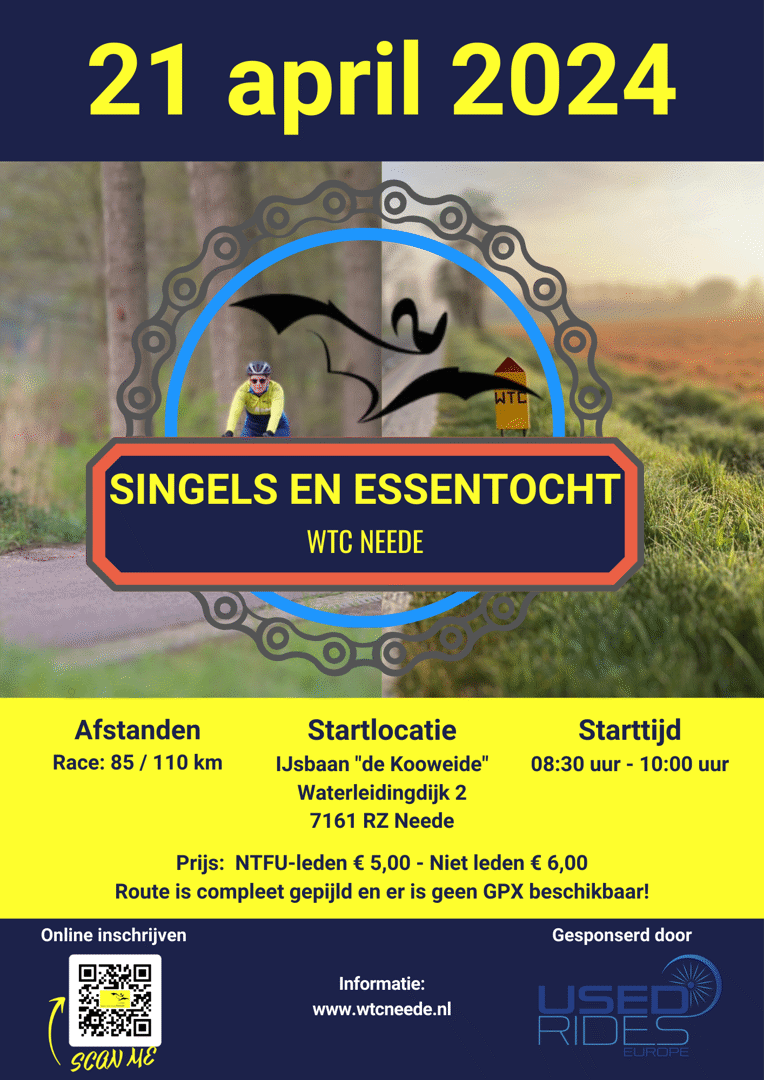 Used Rides Singels en Essentocht 2024