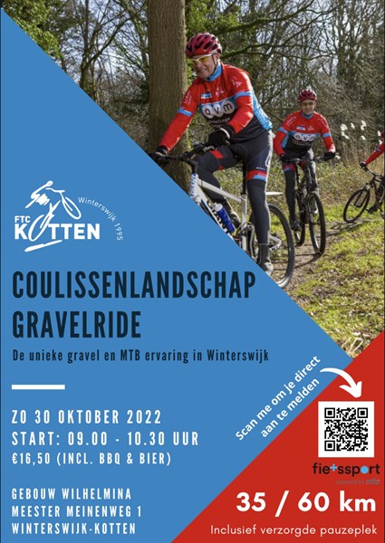 Coulissenlandschap Gravelride