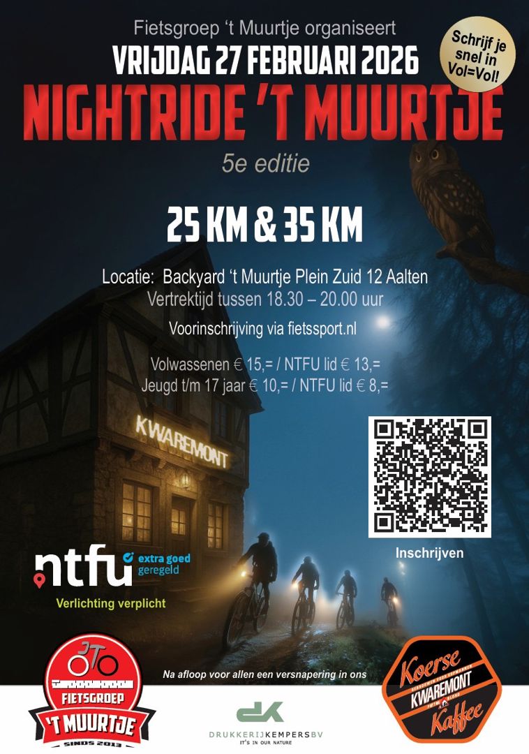 Nightride 't Muurtje 2026 Nightride 't Muurtje 2026