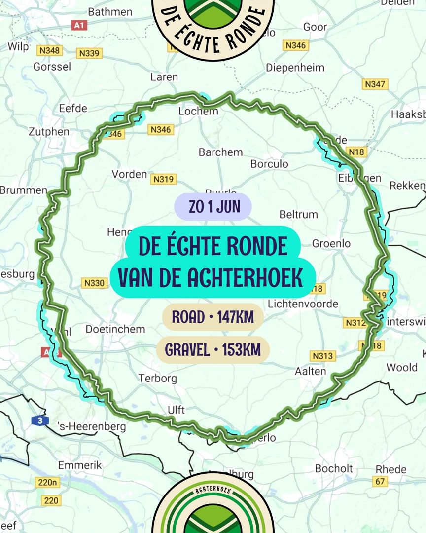 De échte Ronde van de Achterhoek • Road Ride