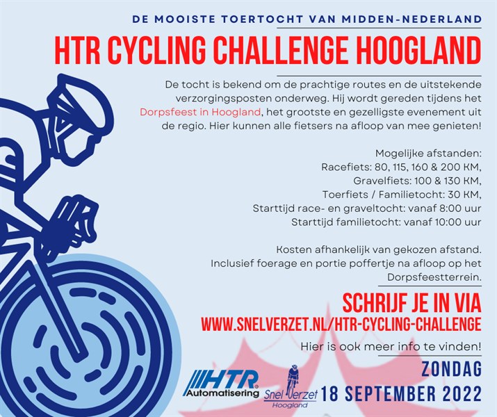 Cycling Challenge Hoogland 2022 - Graveleditie
