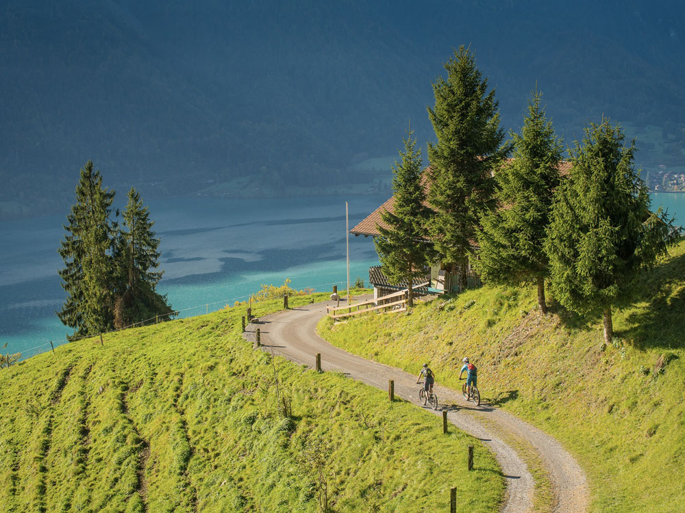 Rondom het Meer van Brienz in kanton Bern