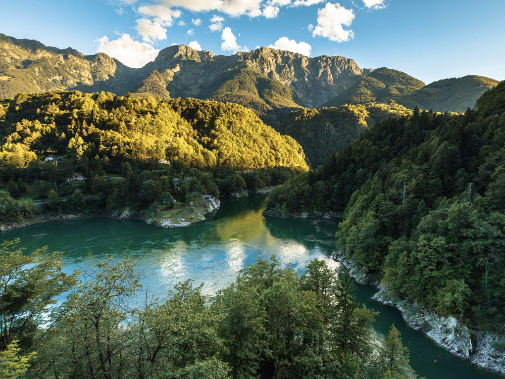 Door de Cannobina-vallei in Ticino