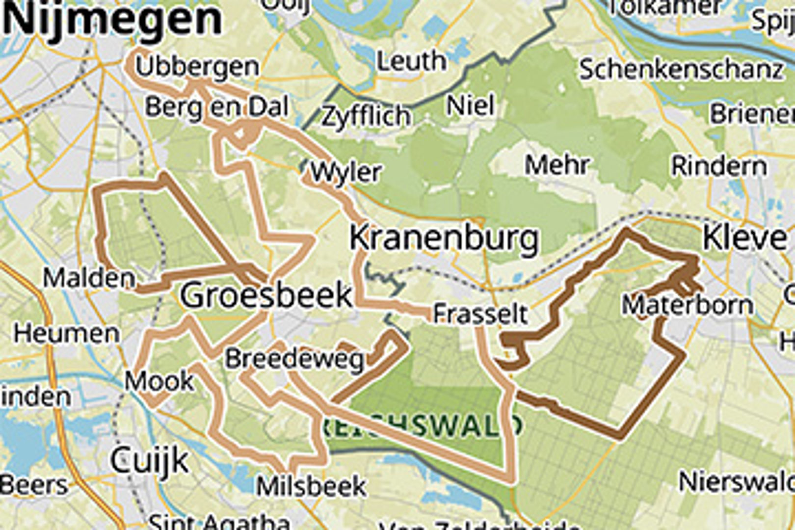 Klimmen Nijmegen & Reichswald (€10 NTFU korting)