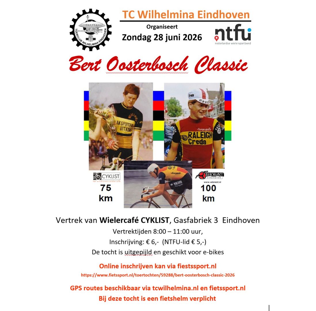 Bert Oosterbosch Classic 2026