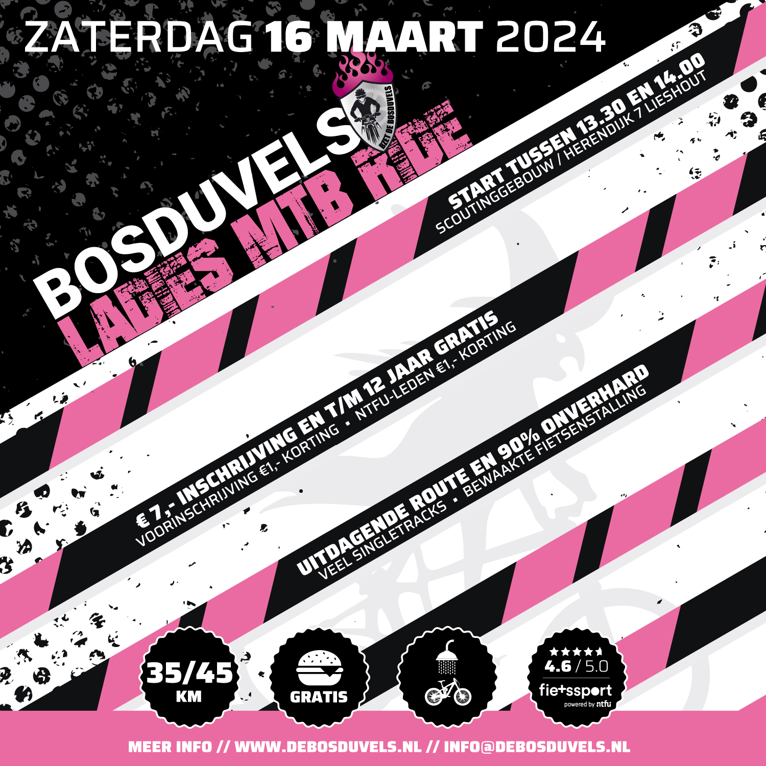 Bosduvels Ladies MTB-Ride 2024