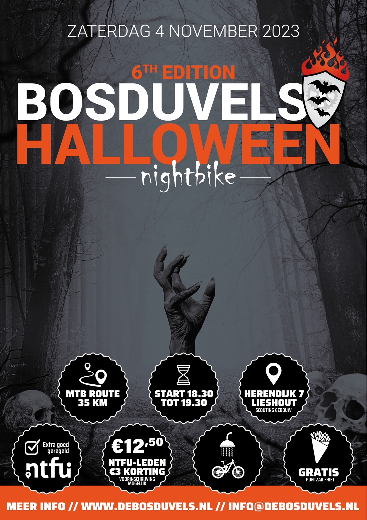 Bosduvels Halloween Nightbike 2023