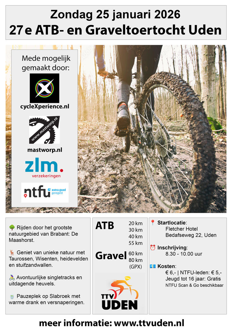 Graveltocht Uden 2026