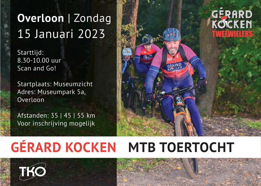 Gérard kocken MTB tocht