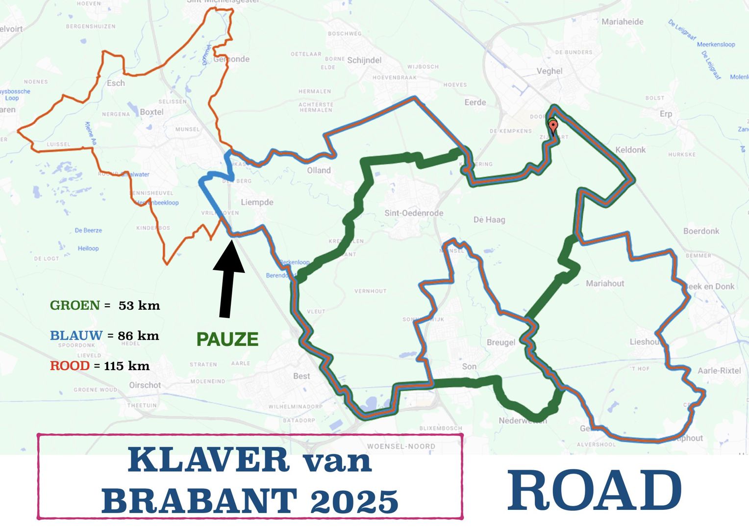 Klaver van Brabant Duchenne ROAD - 2025
