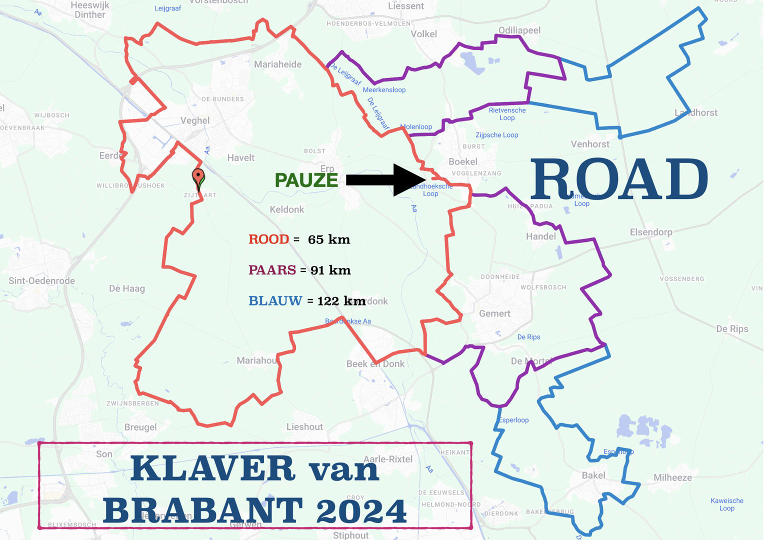 Klaver van Brabant Duchenne ROAD - 2024