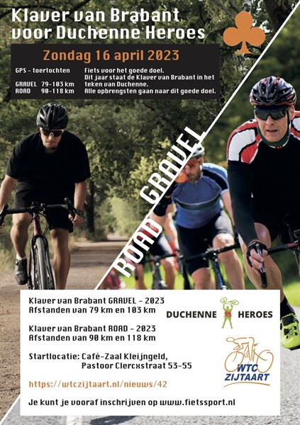 Klaver van Brabant voor Duchenne GRAVEL - 2023