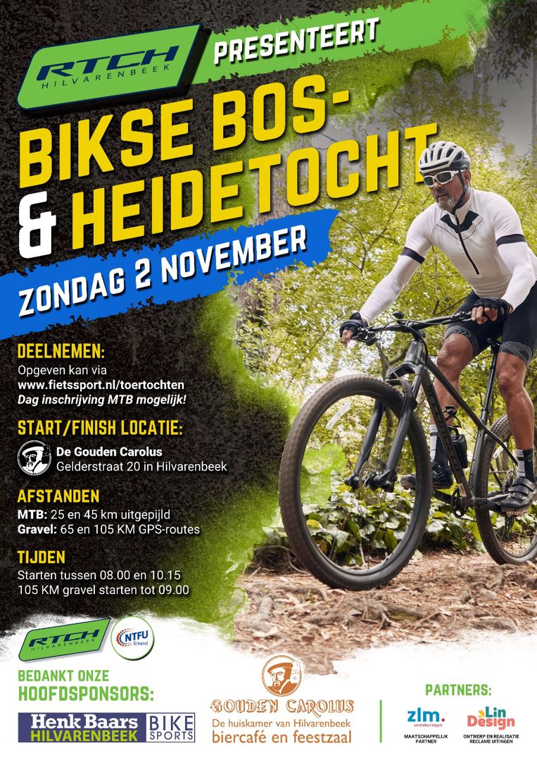 Bikse Bos en Heidetocht (gravel) 2025